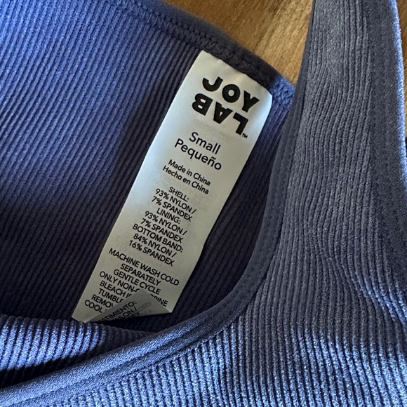 JoyLab Ribbed Sports Bra (2) - Picture 3 of 4